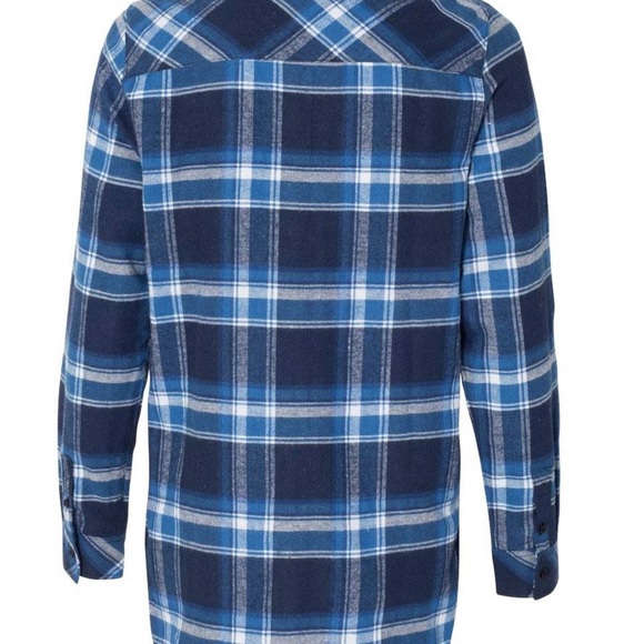 Ladies Burnside Flannel Shirt - Picture 3 of 5